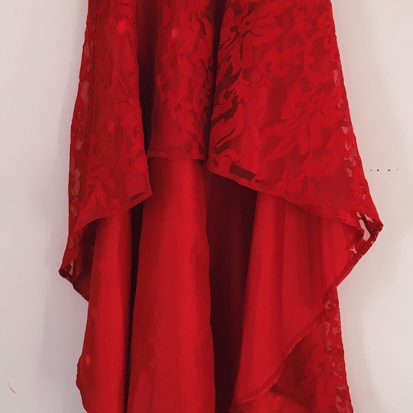 Red Formal Dress - Picture 3 of 3